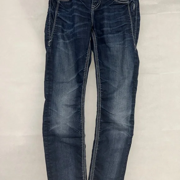 NEW Silver Jeans Tuesday Mid Rise Skinny Jean 25 - Picture 7 of 7